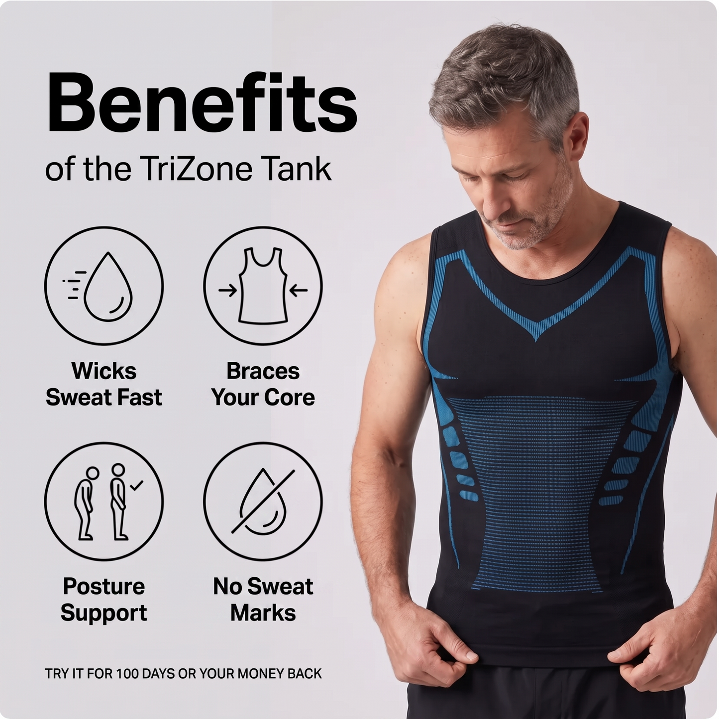 SWEATZONE™ Sweat Tank